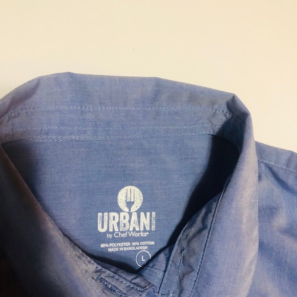 ChefWorks Urban collection Shirt sz L - Picture 4 of 9